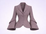 CHAQUETA AURA ESCULPIDA