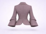CHAQUETA AURA ESCULPIDA