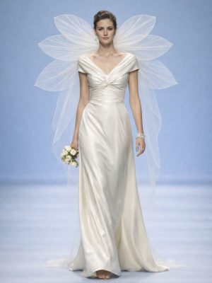 VESTIDO CRUZADO HOJAS