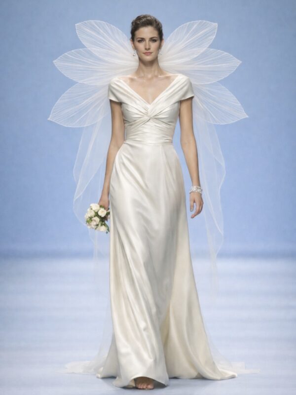 VESTIDO CRUZADO HOJAS