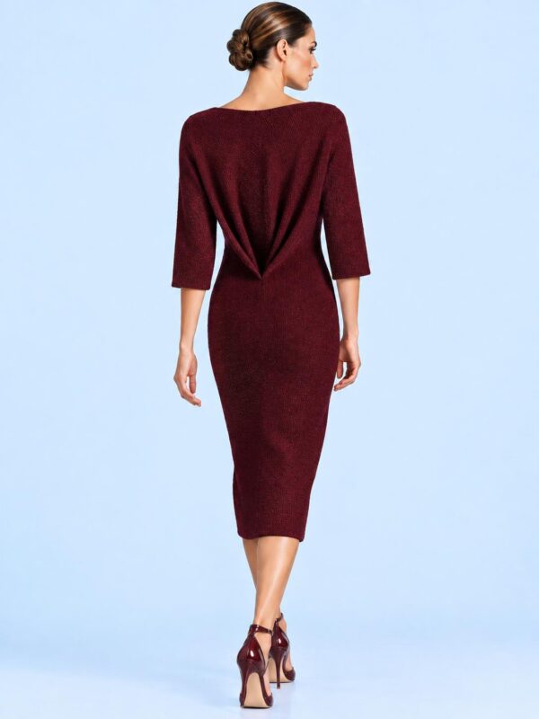 Vestido Corazón de Deamo Noblesse, modelo de espalda