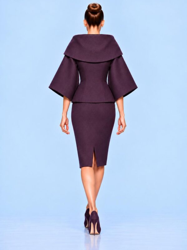 Conjunto Eclipse de Nácar de Deamo Noblesse, modelo de espalda