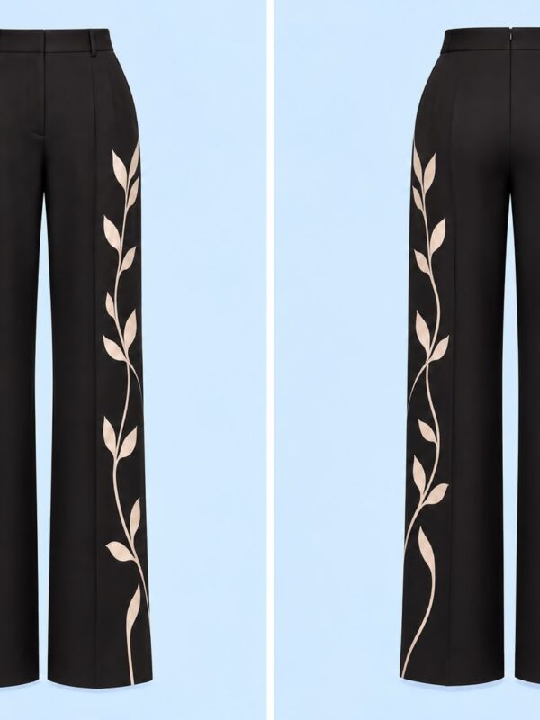 PANTALÓN JARDÍN DE ÉBANO